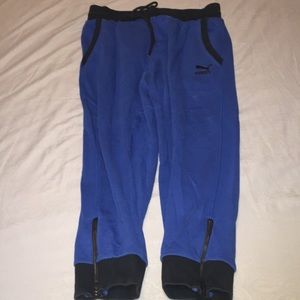 Blue Puma Joggers